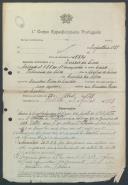 Inácio de Lima - Soldado - Regimento de Infantaria nº29