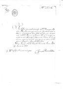 Correspondência de Gonçalo Pereira Caldas para o conde de Sampaio sobre o falecimento do general D. Francisco Taranço, do exército espanhol.
