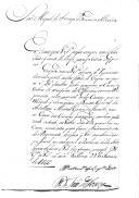 Correspondência de D. João de Sousa, comandante do Regimento de Infantaria de Valença, para Miguel de Arriaga Brum da Silveira, sobre a ordem da sua prisão por parte do governador e uniformes para os seus oficiais.