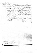 Correspondência do conde de Subserra para D. Álvaro da Costa de Sousa de Macedo, comandante da Divisão de Voluntários Reais d'El-Rei, acerca do transporte por mar e dos vencimentos das praças da Divisão.