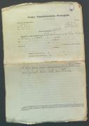 Alfredo Francisco da Silva Branco - 1º Sargento - Regimento de Infantaria 3 