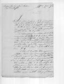 Correspondência de João Austin para D. Miguel Pereira Forjaz, ministro e secretário de Estado dos Negócios da Guerra, apresentando listas de materiais.