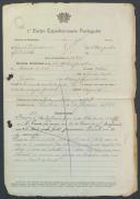 José Manuel Gonçalves - Soldado - Regimento de Infantaria nº10