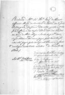 Recibos de oficiais franceses referentes a soldos vencidos nos meses de Abril, Maio e Junho de 1804, pagos por António Joaquim de Morais, oficial maior da Secretaria de Estado dos Negócios Estrangeiros e da Guerra.