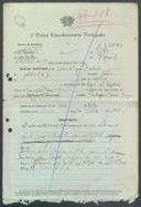Adelino de Jesus Machado - Soldado - Regimento de Infantaria nº29