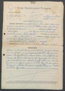 António Francisco Mancha - Soldado Condutor - Regimento de Artilharia nº1