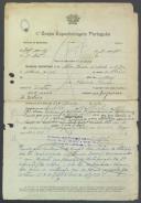 Albino Pereira de Arede e Silva - Soldado - Regimento de Infantaria nº14