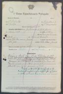 José Fernandes de  Brito Junior - Soldado - Regimento de Infantaria nº8
