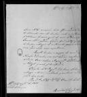 Correspondência do coronel Gaspar Teixerira de Magalhães e Lacerda para o conde Sampaio sobre contabilidade, pessoal, solípedes, deslocamentos de Pinhel para Moimenta da Beira, desertor André de Oliveira, uniformes, "Generos que deve receber o furriel José C. Monteiro" e Regimento de Cavalaria 5.