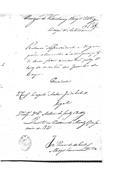 Conselho de averiguações feito ao soldado Miguel António Garfino de Artilharia dos Voluntários Reais d'El-Rei, pelo crime de deserção.