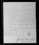 Correspondência de Gonçalo José de Araújo e Sousa, ajudante de ordens do governador das Armas da Corte e Estremadura, para o conde de Sampaio pedindo soldados para dar protecção a remessas de encomendas para Lagiosa e de dinheiro remetido para Mafra, Óbidos e Abrantes.