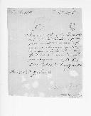 Carta do coronel Maxwell Grant, comandante do Regimento de Infantaria 6, para D. Miguel Pereira Forjaz, secretário de Estado dos Negócios da Guerra, solicitando um novo livro mestre por ter sido preenchido o anterior.