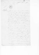Carta do duque Wellington para D. Miguel Pereira Forjaz, ministro e secretário de Estado dos Negócios da Guerra, sobre o aumento de oficiais em cada regimento português, proposto pelo marechal Beresford.