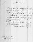 Cartas do visconde de Balsemão para João de Almeida de Melo e Castro sobre a expedição de passaportes e a igualização de previlégios a um cidadão espanhol.