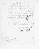 Ofício de Manuel de Brito, Ajudante General, para Carlos Cornvalles Mitchel remetendo cópia da portaria de 12 de Junho de 1819 e da relação nela mencionada. 