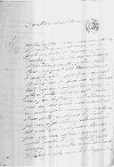 Carta do visconde De La Bourdonnaye para João de Almeida de Melo e Castro sobre a situação dos emigrados ao serviço de Portugal.