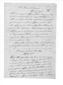 Registo de correspondência do conde de São Lourenço, ministro da Guerra, para várias entidades sobre os emigrados espanhóis. 