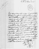 Carta de Miguel Carlos da Silva da Pina Castelhano para João de Almeida de Melo e Castro enviando o seu parecer sobre o período de tempo para uma condenação, a degredo na Índia, de um ladrão.