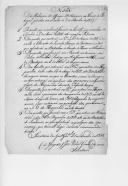 "Nota das Relações dos oficiais Britânicos ao serviço de Portugal, pedidas na circular de 2 de Setembro de 1815", assinada pelo secretário José Vidal Gomes de Sousa.
