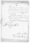 Correspondência de Clemente de Melo Pereira de Sampaio, comissário do Exército em Évora, para o comando do Depósito Geral de Cavalaria sobre alimentação para os cavalos. 