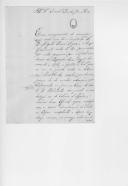 Carta de um oficial do Depósito de Recrutas em Mafra para o coronel Duarte José Fava acerca da nova residência, na sequência da mudança do Depósito para outro local.