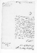 Carta de Alcino Infante de Sequeira Correia da Silva de Carvalho para Gregório Gomes da Silva sobre pagamentos e recebimentos.