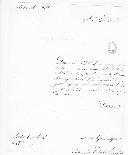 Carta de António José Cabral de Melo e Pinto para [D. Miguel Pereira Forjaz], secretário de Estado dos Negócios da Guerra, desejando saber do seu estado de saúde. 