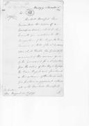 Carta do duque Wellington para D. Miguel Pereira Forjaz, ministro e secretário de Estado dos Negócios da Guerra, sobre o afastamento do sargento-mor Francisco de Melo do Regimento de Infantaria 13.