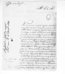 Correspondência de Francisco Henriques Teixeira para o conde de Barbacena sobre o envio de relações de pessoal do 1º Regimento de Infantaria de Lisboa que serviram os rebeldes em 1828 e transferências de pessoal.