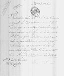 Carta do marquês de Alorna para João de Almeida de Melo e Castro sobre a entrega de material de Artilharia.