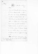 Carta do duque Wellington para D. Miguel Pereira Forjaz, ministro e secretário de Estado dos Negócios da Guerra, sobre movimentos de tropas para defender o território português. 