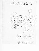 Ofício de Manuel Lourenço de Freitas para Gregório Gomes da Silva solicitando uma certidão confirmando a entrega da carta ao marquês de Borba.