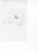 Carta do duque Wellington para D. Miguel Pereira Forjaz, ministro e secretário de Estado dos Negócios da Guerra, sobre um requerimento para ser considerado pelos governadores do Reino.