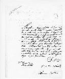 Carta do conde de Alva para D. Miguel Pereira Forjaz, secretário de Estado dos Negócios da Guerra, com um pedido de protecção para um indivíduo de muito merecimento.