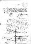 Carta (cópia) de D. Afonso VI a pedir informação do conteúdo da petição de Francisco Antunes Alvarez, escrivão da Junta Geral das Décimas da Comarca de Pinhel.
