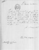 Exposição de Francisco José de Horta Machado, diplomata, dirigida a Teodoro José Pinheiro, sobre os pagamentos dos seus ordenados. 