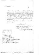Correspondência de D. Diogo Anderson para Miguel de Arriaga Brum da Silveira, acusando a recepção de 30 exemplares do regulamento, a serem distribuídos no seu regimento.