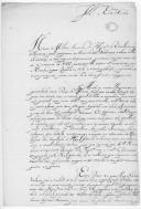 Carta de um capitão do Regimento de Cavalaria de Olivença (não identificado) acerca de assuntos relativos ao Regimento de Cavalaria de Moura.