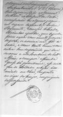 Carta do coronel Agostinho Luís da Fonseca, do Regimento de Infantaria 12, dirigida a António de Araújo de Azevedo, secretário de Estado dos Negócios da Guerra, sobre as más condições existentes nos alojamentos do referido Regimento.