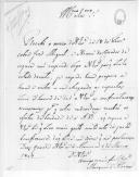 Carta do marechal-de-campo marquês de Alorna, comandante da Legião de Tropas Ligeiras, para o visconde de Anadia, secretário de Estado dos Negócios da Guerra, respondendo ao seu aviso sobre confrontações de terrenos.