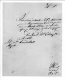 Correspondência para Manuel de Brito Mouzinho com relação de praças da batalha da Vitória.