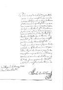 Correspondência do conde de Santiago para Miguel de Arriaga Brum da Silveira, relatando notícias da Corte.