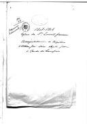 Correspondência do brigadeiro Matias José Dias Azêdo para o conde de Sampaio sobre abastecimentos ao exército francês.