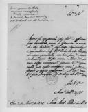 Carta de João António Salter de Mendonça, para D.Miguel Pereira Forjaz, ministro e secretário de Estado dos Negócios da Guerra, sobre donativos para a guerra.