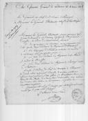 Ordens de Junot para o seu chefe de estado maior general barão de Thiébault para serem inseridas na ordem do dia do Exército Francês.