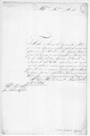 Carta de Carlos António Napion para António de Araújo de Azevedo sobre experiências relacionadas com a qualidade da pólvora.