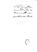 Carta de António José Correia para Pedro Francisco Xavier de Brito pedindo para que José Joaquim de Brito ocupe o lugar vago de escriturário permanente.