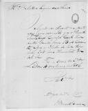Ofício de J. Barreto Gomes para António Joaquim de Morais sobre a partida de um navio inglês de Lisboa. 