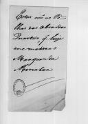 Directiva assinada pelo marquês de Marialva respeitante à distribuição de cavalos aos oficiais-generais.