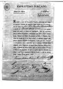 Correspondência de João Matias de Barros para a Secretaria de Estado dos Negócios Estrangeiros e da Guerra sobre um empréstimo forçado determinado pelo general Junot.
